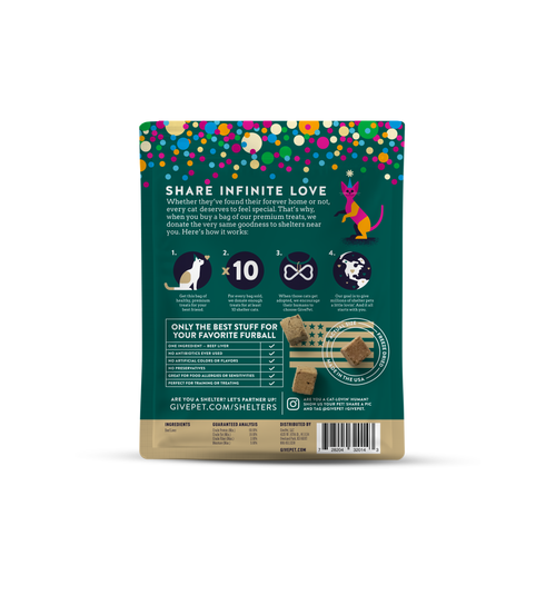 Birthday Purr-resnt Freeze Dried Cat Treats