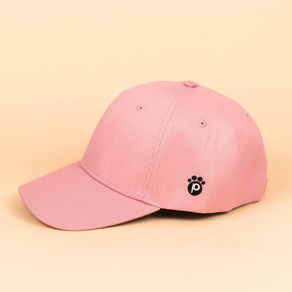 Pink Matching Pet & Owner Baseball Cap & Pet Bandana
