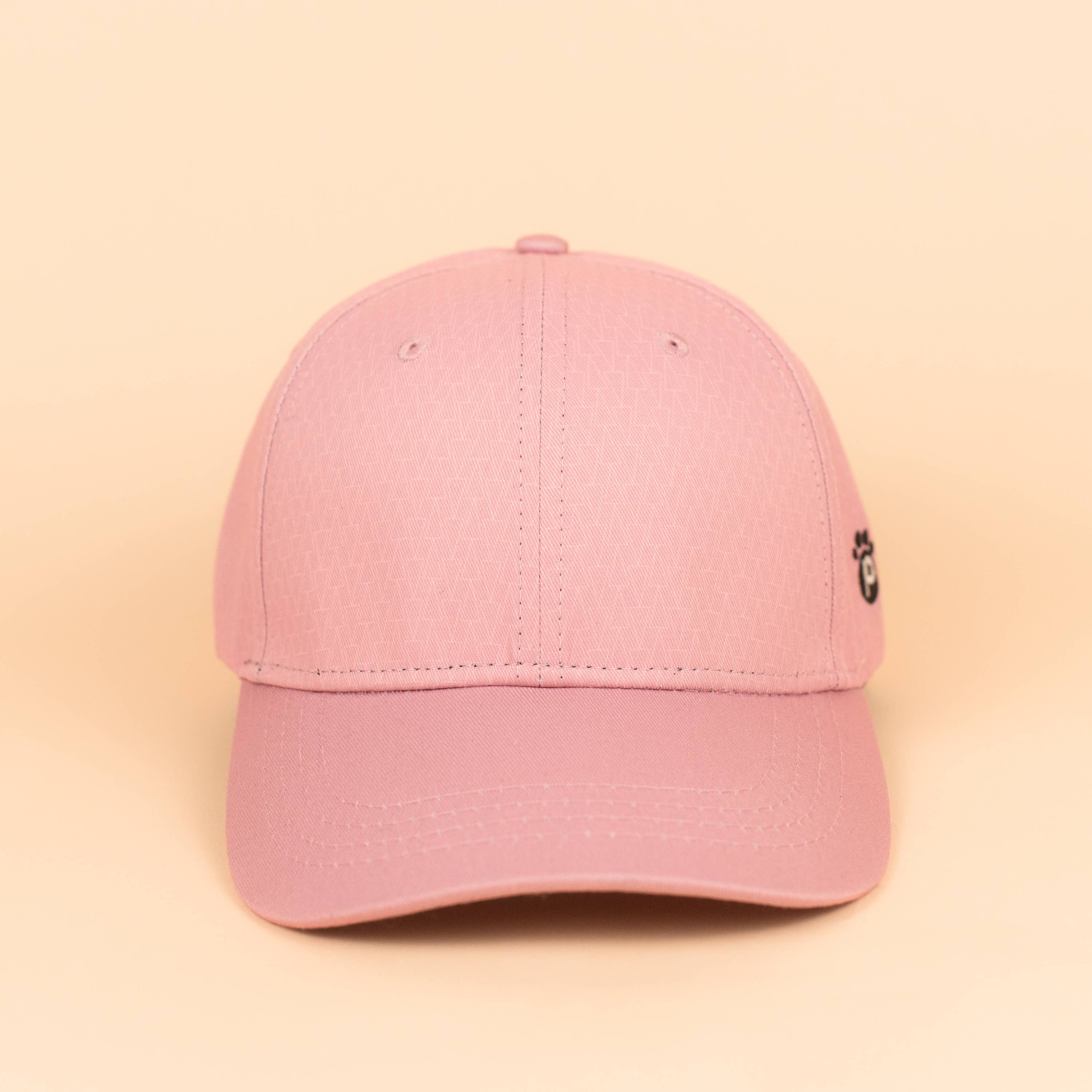 Pink Matching Pet & Owner Baseball Cap & Pet Bandana