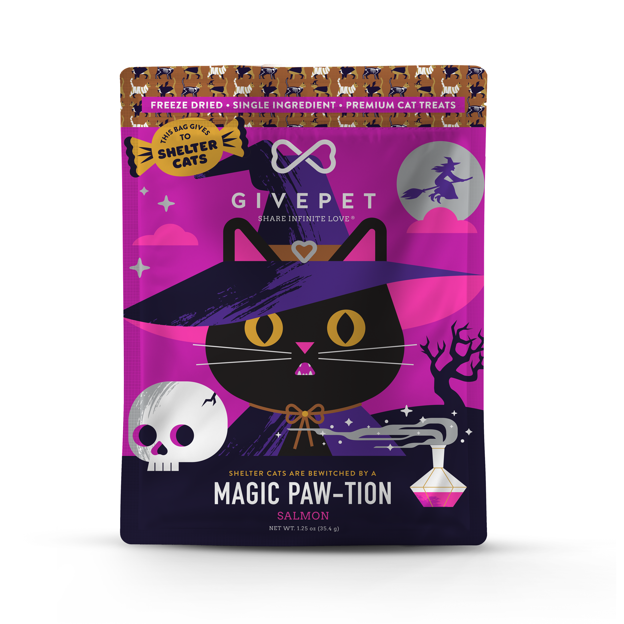Magic Paw-tion Halloween Freeze-Dried Cat Treats