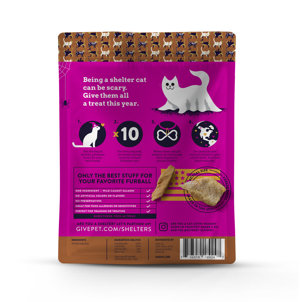 Magic Paw-tion Halloween Freeze-Dried Cat Treats
