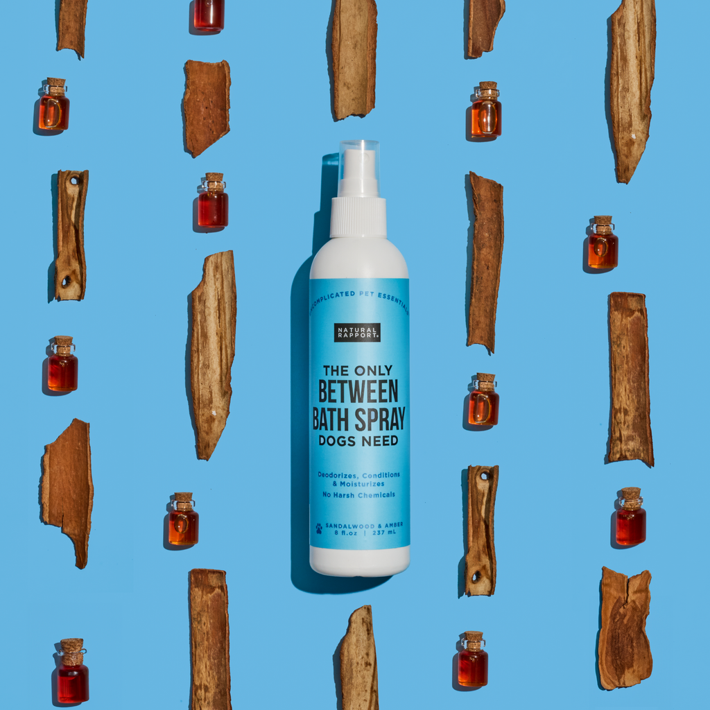 The Only Between Bath Spray Dogs Need - Amber & Sandalwood