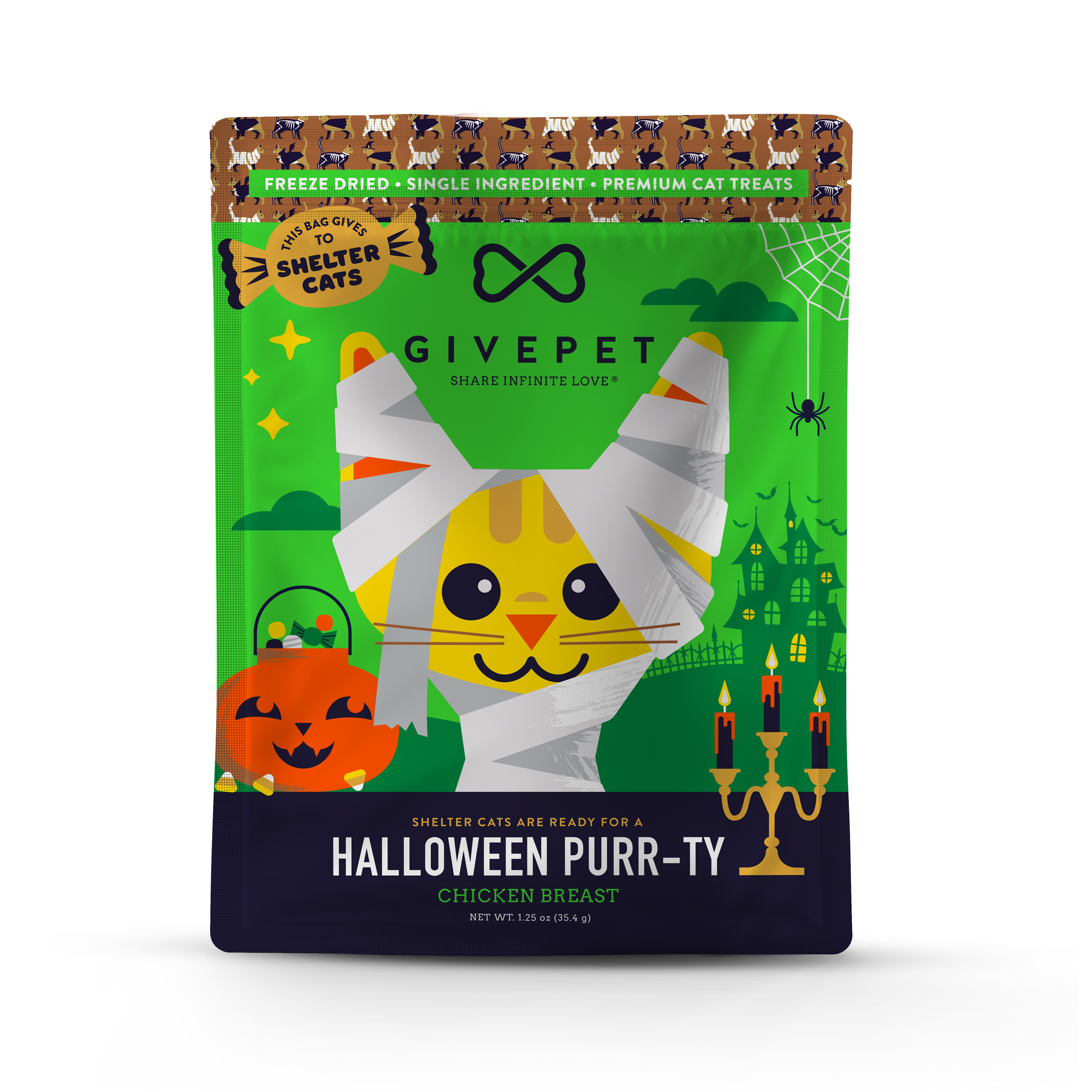 Halloween Purr-ty Freeze-Dried Cat Treats